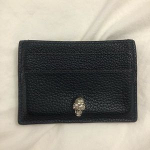 Alexander McQueen card wallet - Dark Navy